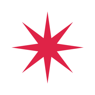 8 point slender star.