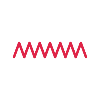 A horizontal divider repeats 7 zigzag motifs in an evenly spaced row.