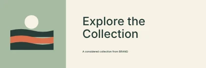 Explore the Collection · Signal banner template