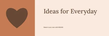 Ideas for Everyday · Medallion banner template