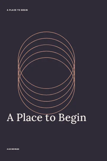 A Place to Begin · Gallery book cover template