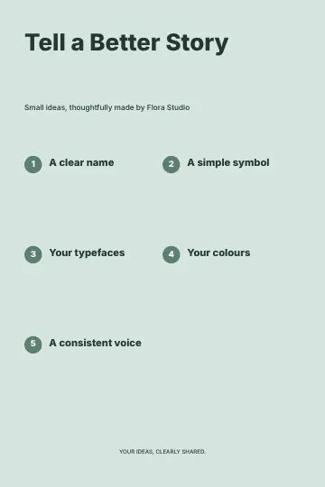 Tell a Better Story · Orbit infographic template