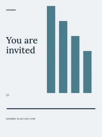 You are invited · Elegant invitation template