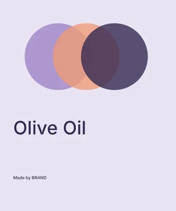 Olive Oil · Orbit label template