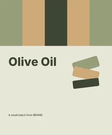 Olive Oil · Spectrum 2 label template