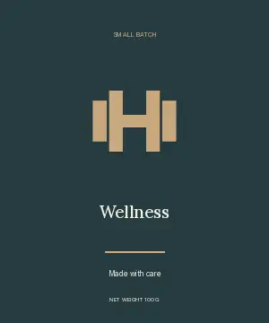 Slow Sundays · Artisan label label template