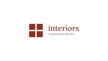 Home & interiors · Symbol and wordmark logo template