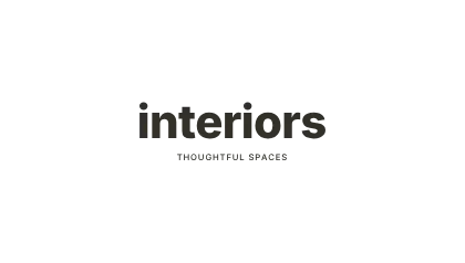 Home & interiors · Refined identity logo template