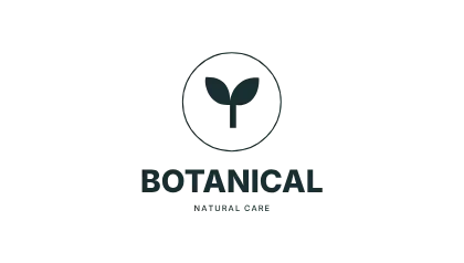Botanical care · Emblem logo template