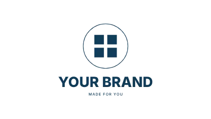 Independent business · Emblem logo template