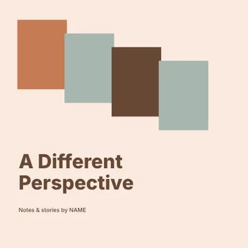 A Different Perspective · Terrace podcast cover template