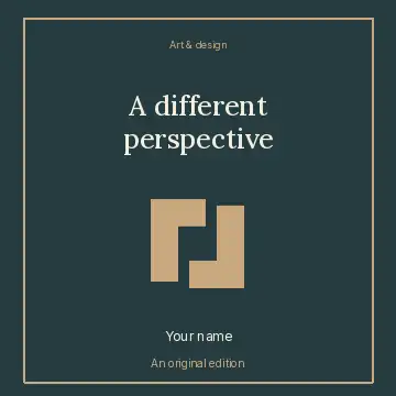 A Different Perspective · Classic podcast cover template