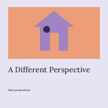 A Different Perspective · Gallery podcast cover template