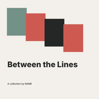 Between the Lines · Terrace podcast cover template