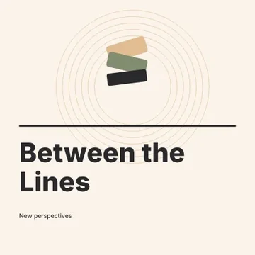 Between the Lines · Contour podcast cover template