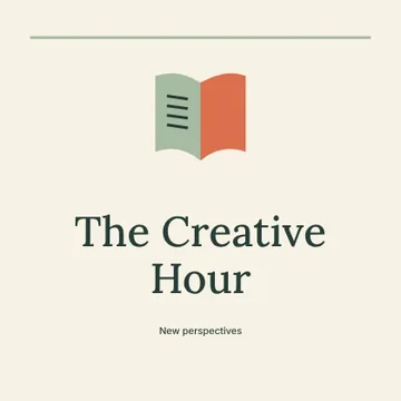 The Creative Hour · Classic podcast cover template