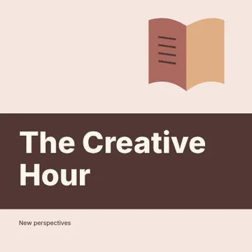 The Creative Hour · Stencil podcast cover template