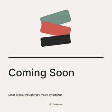 Coming Soon · Linework social media post template