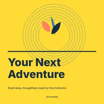 Your Next Adventure · Contour 2 social media post template