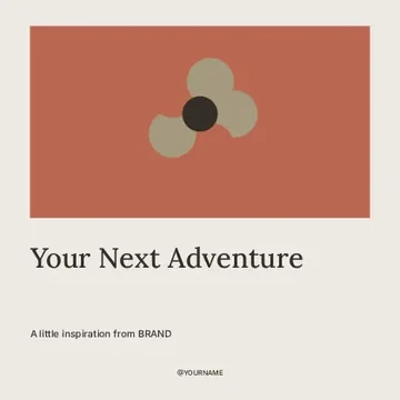 Your Next Adventure · Gallery social media post template