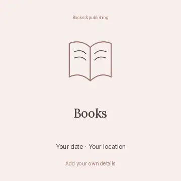 Your next chapter · Illustrated folio social media post template