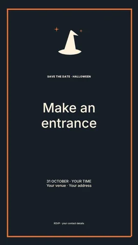 Costume parade instagram story template