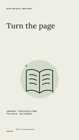 New Year fresh chapter · Gallery instagram story template