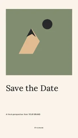 Save the Date · Gallery instagram story template