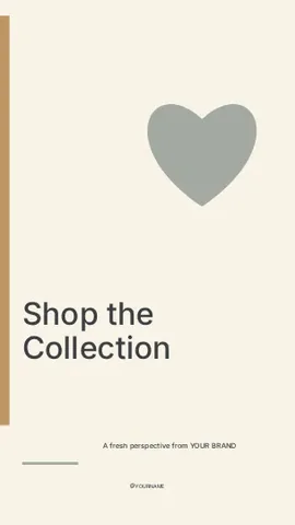 Shop the Collection · Signal instagram story template