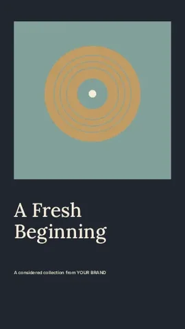 A Fresh Beginning · Gallery phone wallpaper template