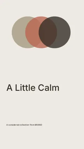 A Little Calm · Orbit phone wallpaper template