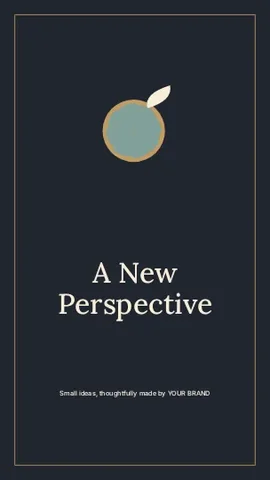 A New Perspective · Frame phone wallpaper template