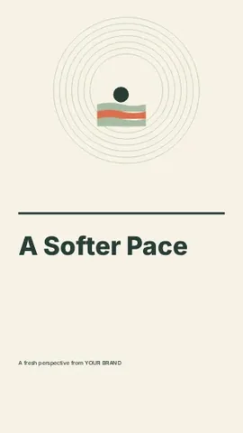 A Softer Pace · Contour phone wallpaper template