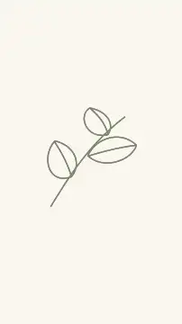 Autumn wedding celebration · Botanical artwork phone wallpaper template