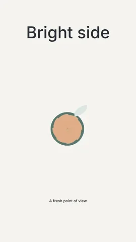 Bright side · Minimal phone wallpaper template