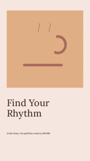 Find Your Rhythm · Gallery phone wallpaper template
