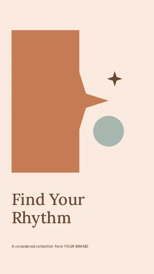 Find Your Rhythm · Studio 2 phone wallpaper template