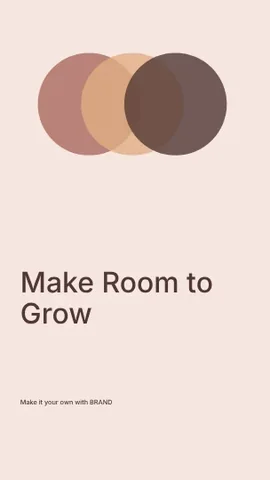 Make Room to Grow · Orbit phone wallpaper template
