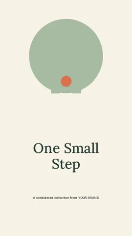 One Small Step · Medallion phone wallpaper template