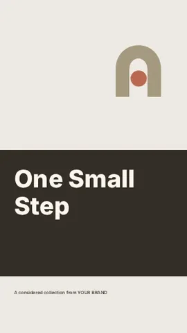 One Small Step · Stencil phone wallpaper template
