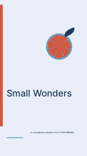 Small Wonders · Signal phone wallpaper template