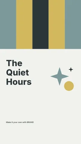 The Quiet Hours · Spectrum phone wallpaper template