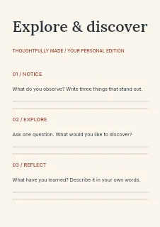 Design an Idea · Column worksheet template