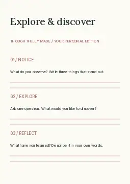 My reading notes · Minimal worksheet template