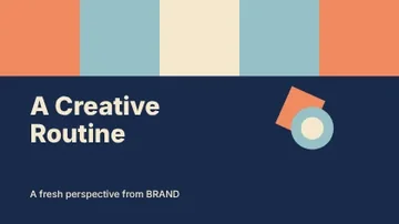 A Creative Routine · Spectrum 2 youtube thumbnail template