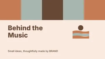 Behind the Music · Spectrum 2 youtube thumbnail template