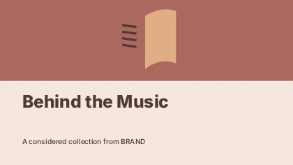 Behind the Music · Duotone youtube thumbnail template
