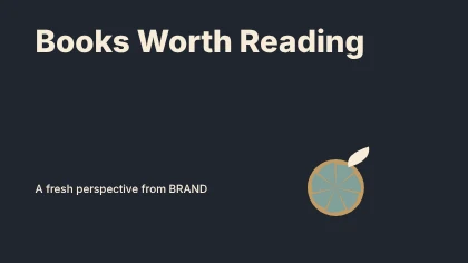 Books Worth Reading · Typographic 2 youtube thumbnail template