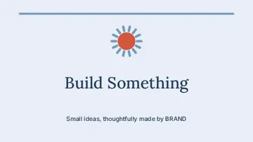 Build Something · Classic 2 youtube thumbnail template