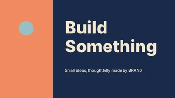 Build Something · Column youtube thumbnail template